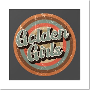 The Golden Girls // // Vintage Look aesthetic art Posters and Art